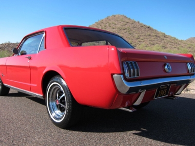 1965 Red Mustang
