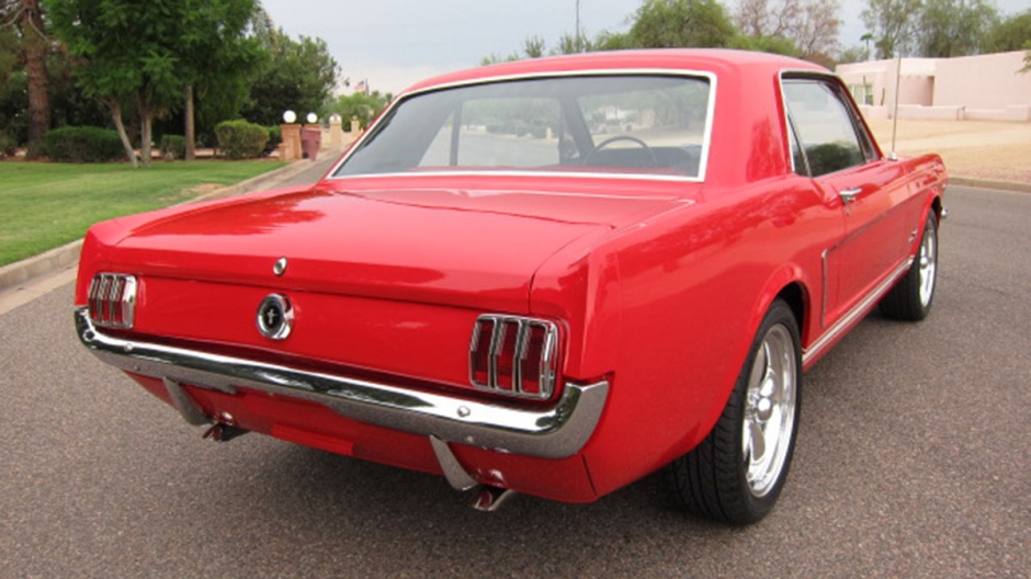 1965 Rangoon Red Mustang