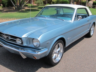 1965 “Show Ready” Blue Mustang