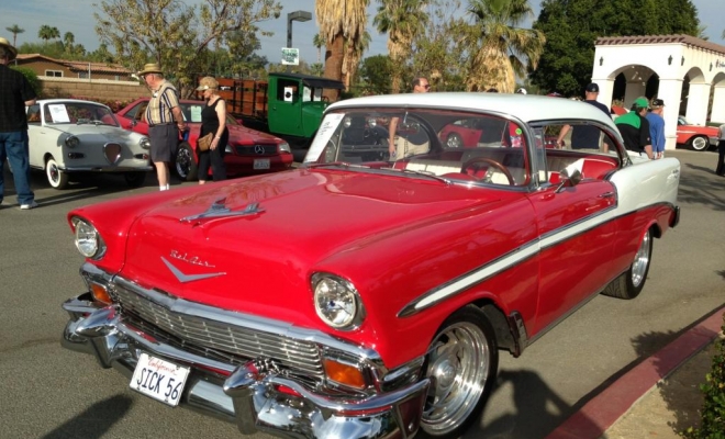 Beautiful 1956 Chevrolet belair 2 door no post, 350 engine, automatic, red &amp; white exterior, striking red &amp; white interior, alloy wheels, &nbsp;