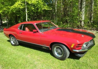 1970 Ford Mustang mach1 Red